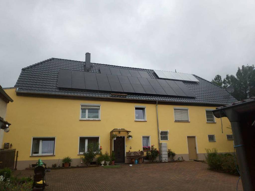 Referenz Solaranlage Magdeburg Zweifamilienhau